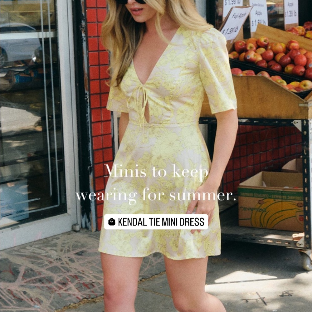 Kendal Tie Mini Dress